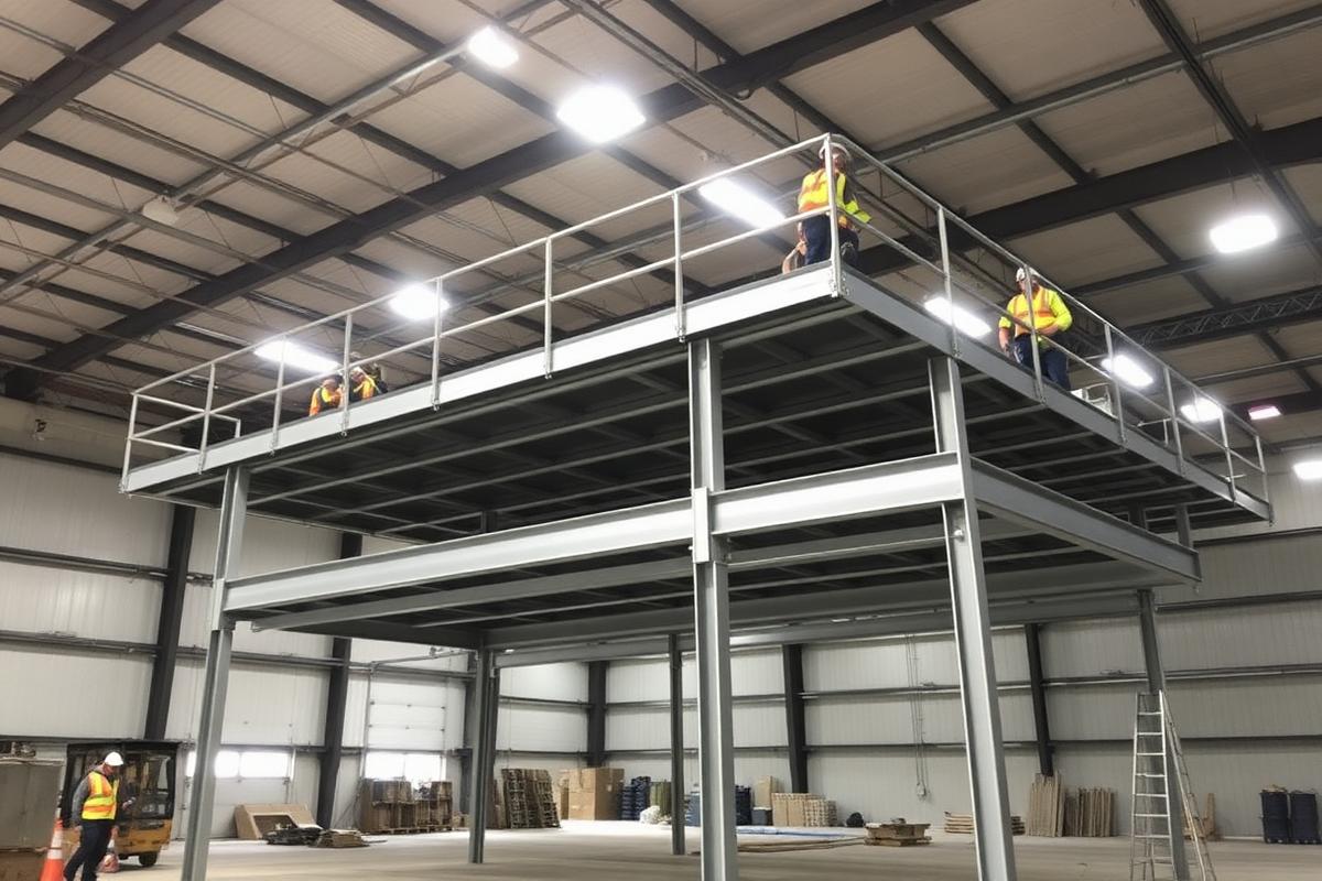 Structural Mezzanine Installation